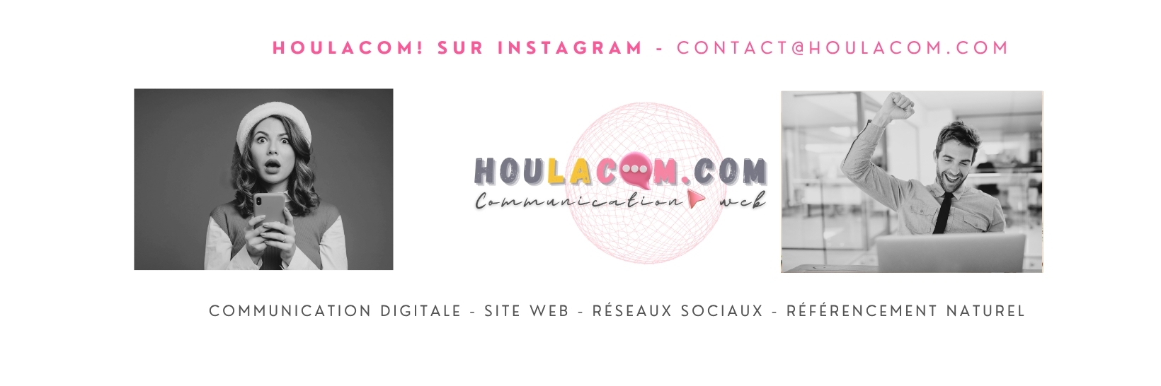 Hou La Com - Communication Digitale Montpellier - Webdesign - Reseaux sociaux